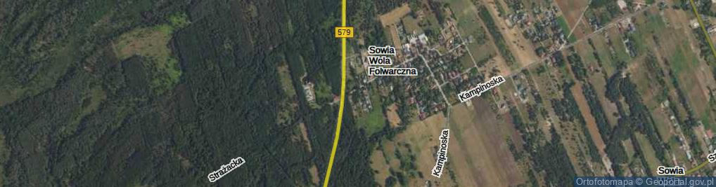 Zdjęcie satelitarne Szparagi ul.